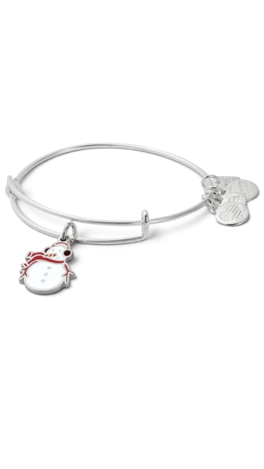 Alex and Ani - Snowman Charm Bangle Bracelet