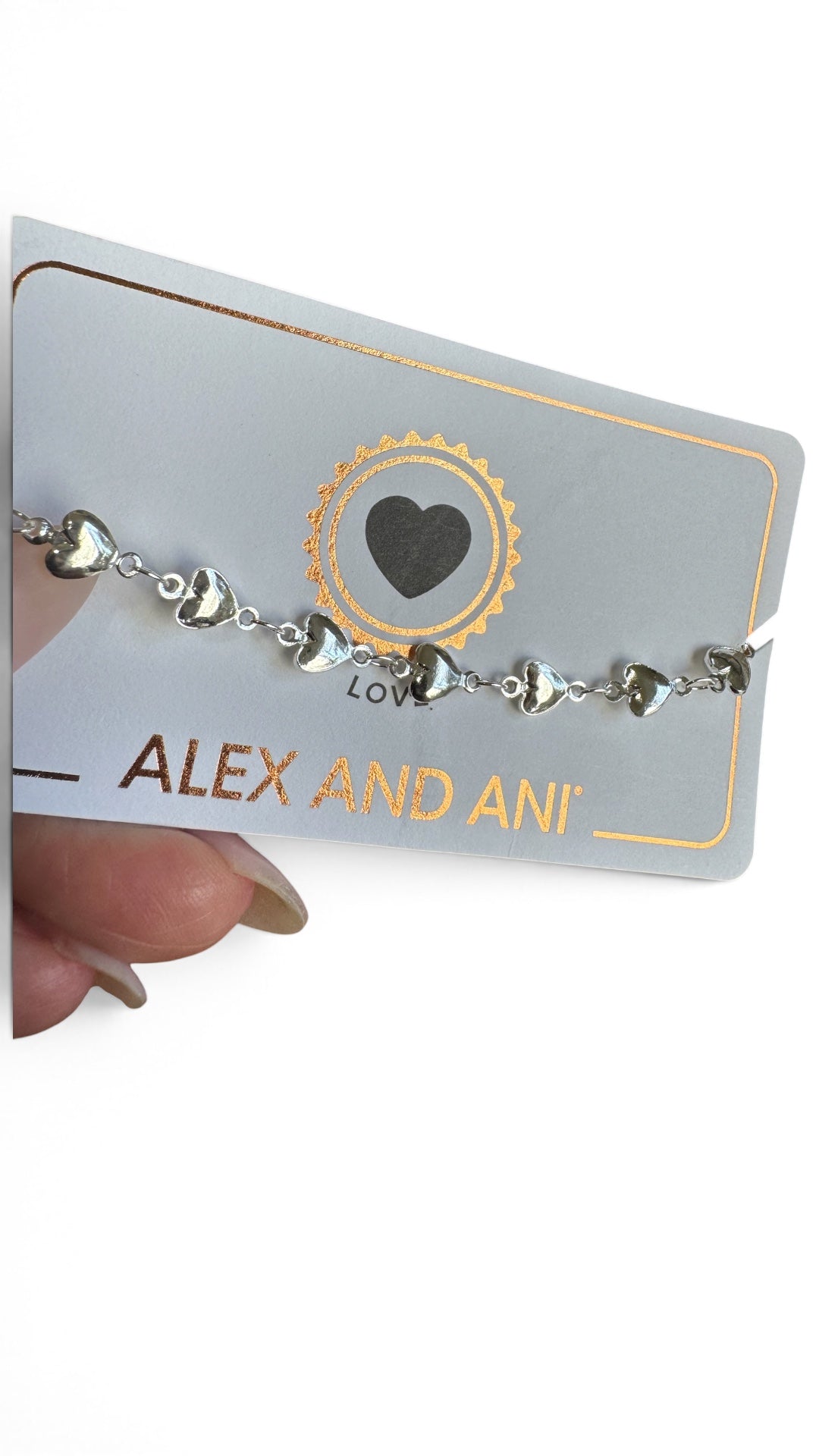 Alex and Ani - Heart Stretch Bracelet