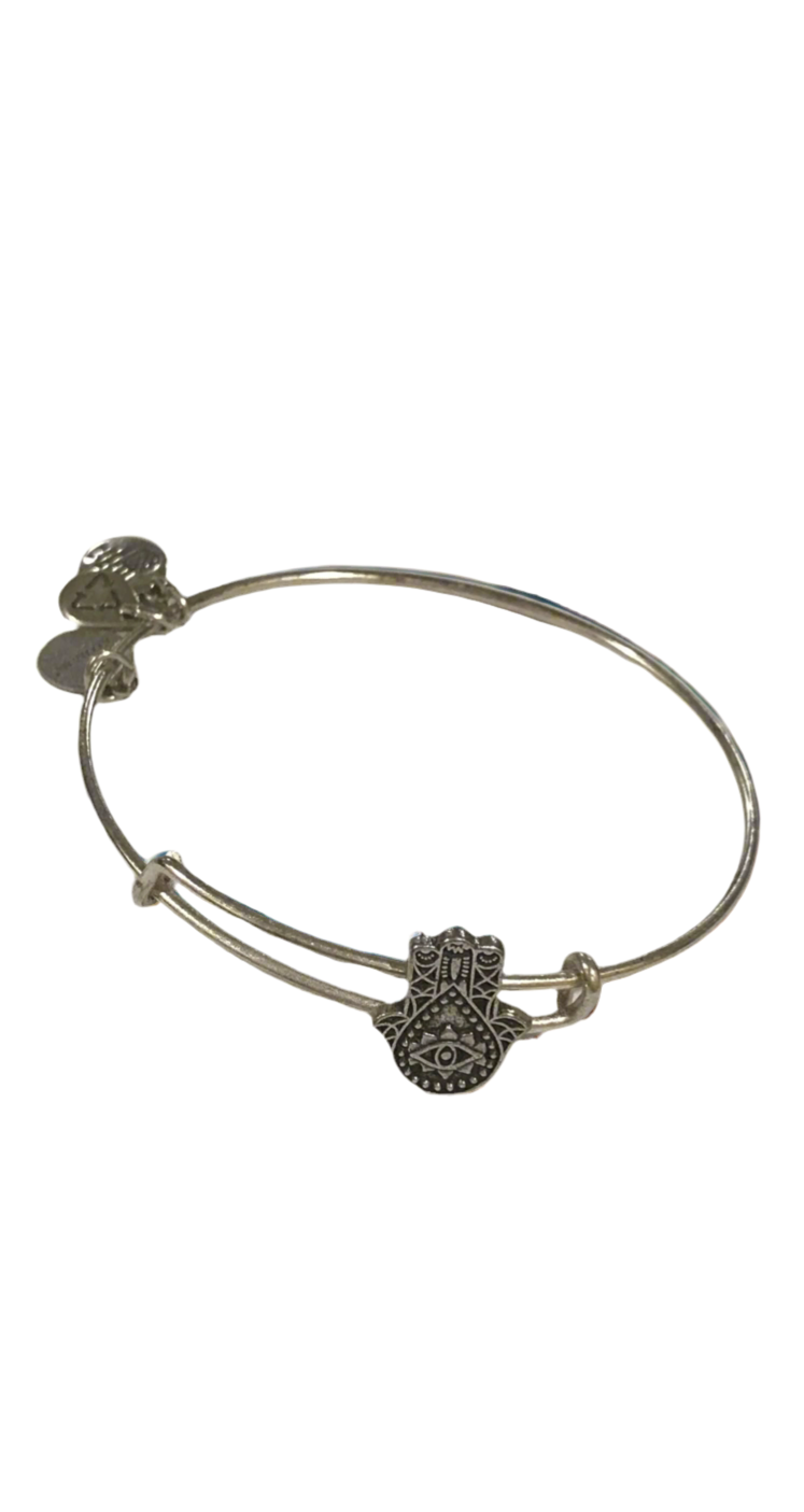 Alex and Ani - Hand Of Fatima Slider, Rafaelian Gold/Silver®