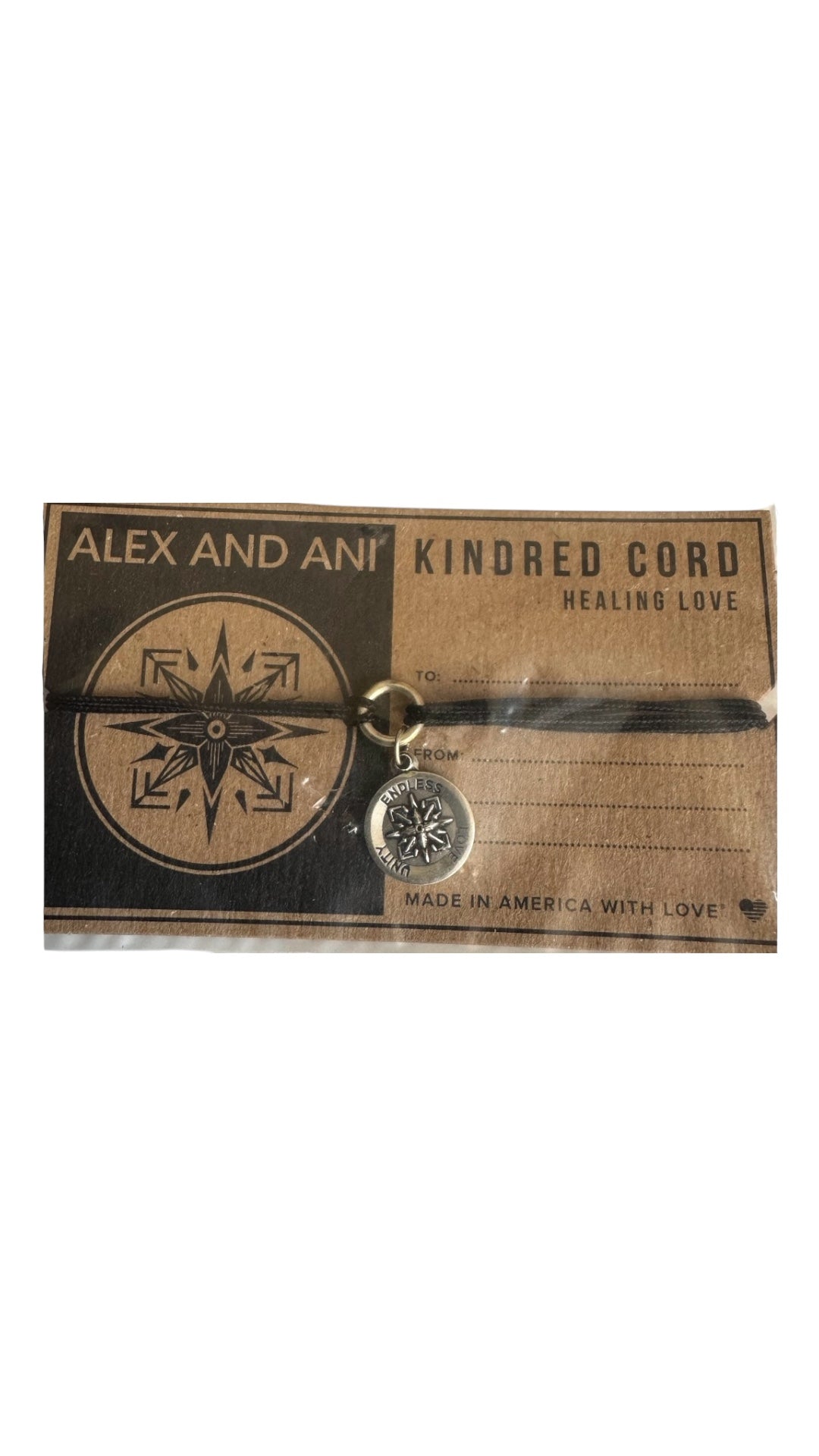 Alex and Ani - Healing Love Kindred Pull Cord Bracelet