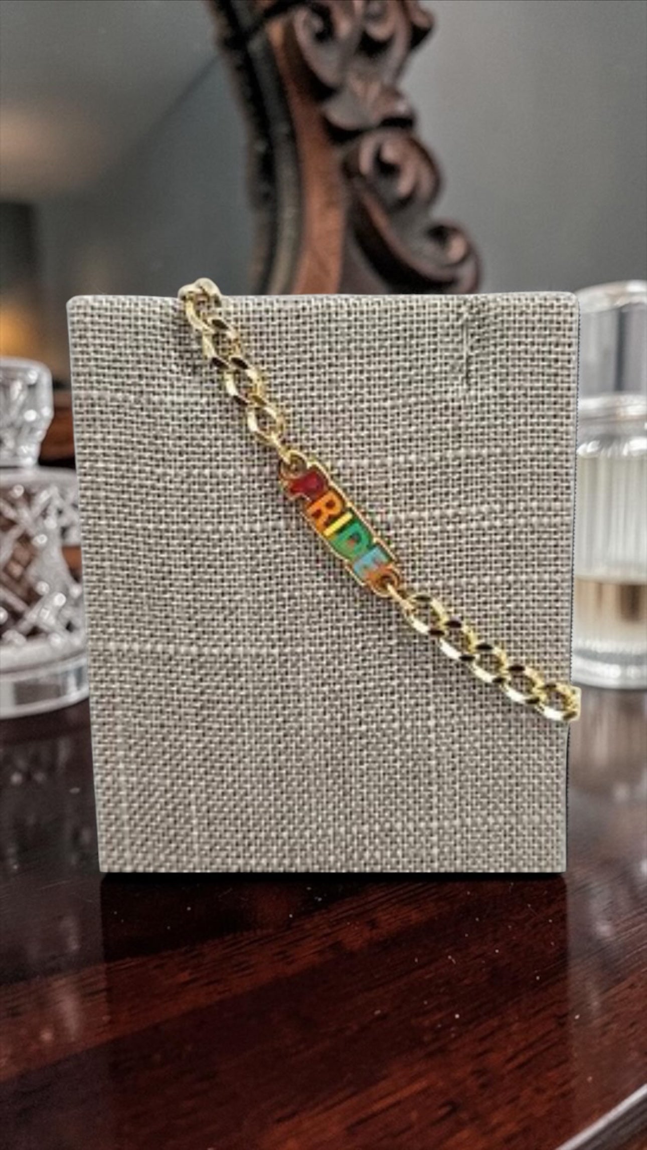 Alex and Ani - Rainbow ‘Pride’ Chain Stretch Bracelet