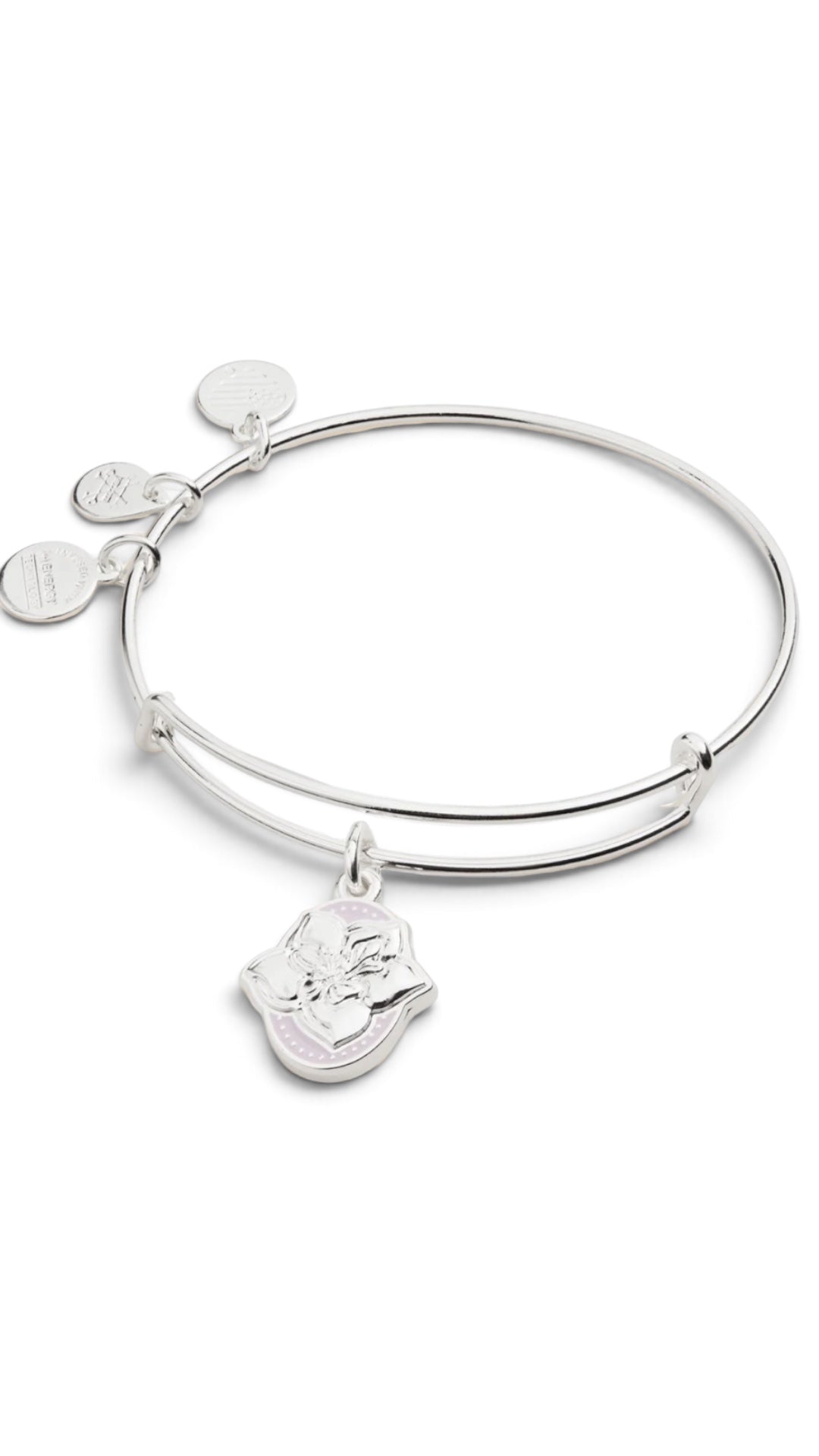 Alex and Ani - Color Infusion Wildflower (Freedom) Charm Bangle Bracelet
