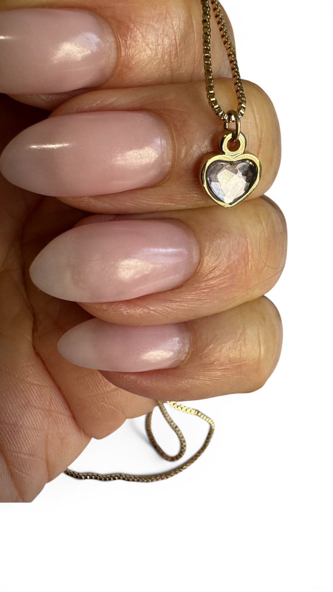 Alex and Ani - Dainty Box Chain with June’s Crystal Infusion Heart Charm Pendant Necklace