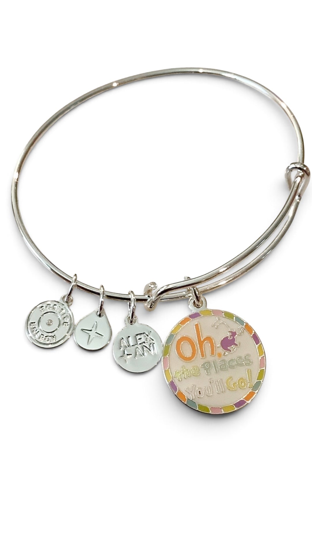 Alex and Ani - ‘Oh The Places You’ll Go’ Graduation Charm Bangle Bracelet