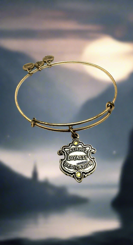 Alex and Ani Harry Potter Hufflepuff Bangle Bracelet