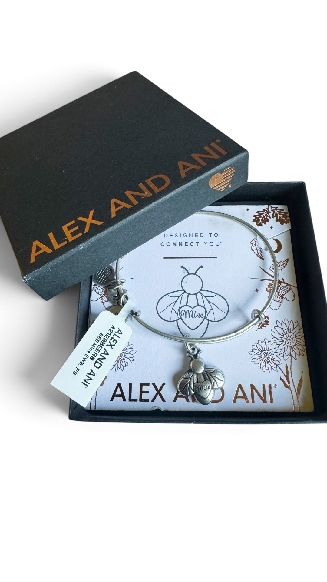 Alex and Ani - BEE Mine Charm Bangle Bracelet