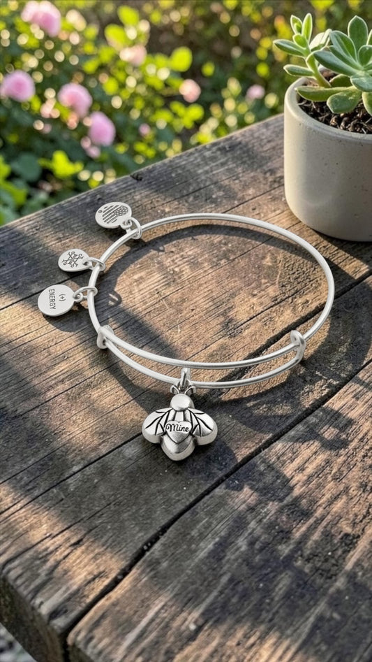 Alex and Ani - BEE Mine Charm Bangle Bracelet