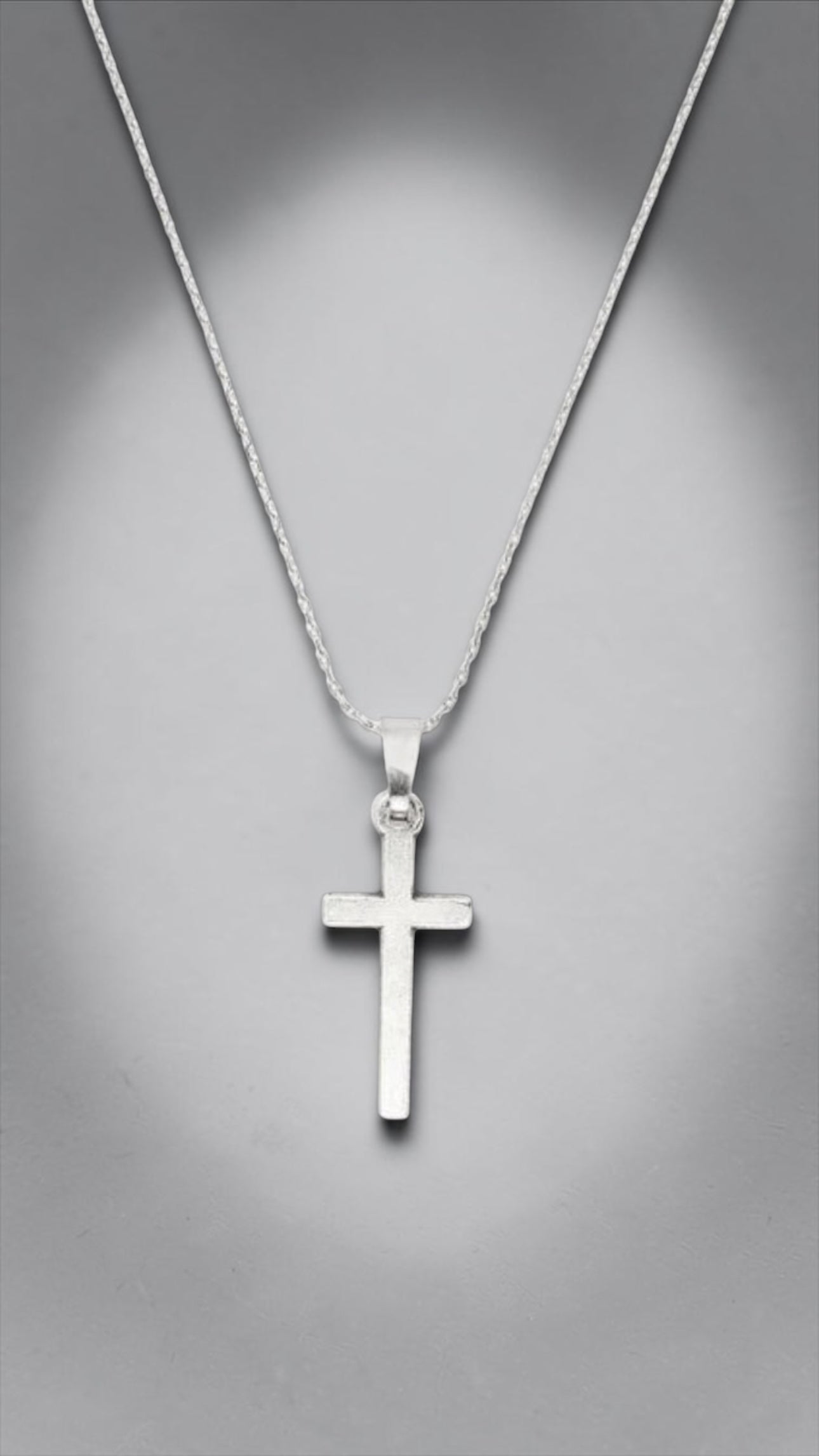 Alex and Ani -  Cross Necklace, Delicate Chain is Adjustable, Unisex