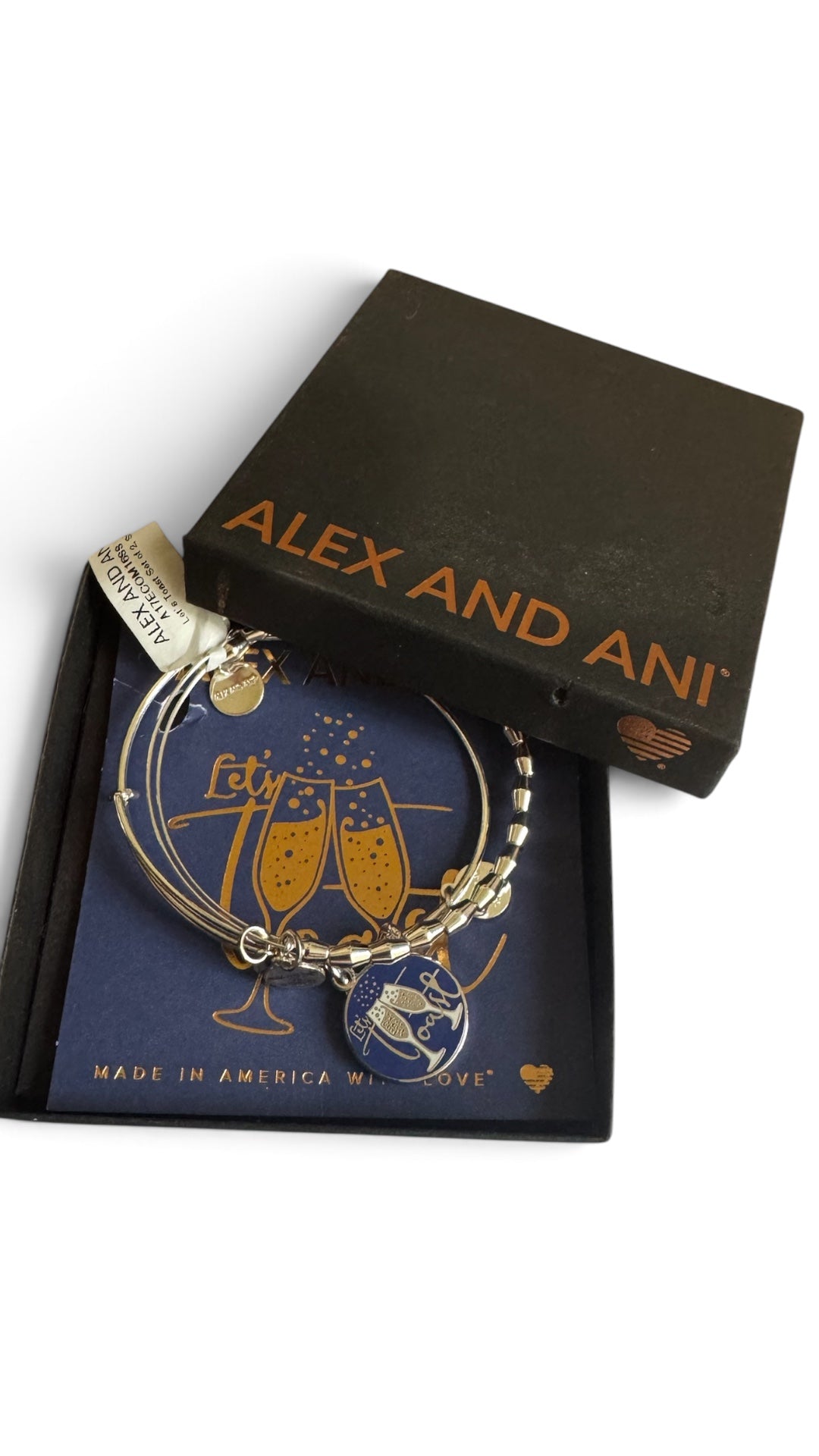 Alex and Ani - Let’s Toast Bangle Bracelet, Set of 2