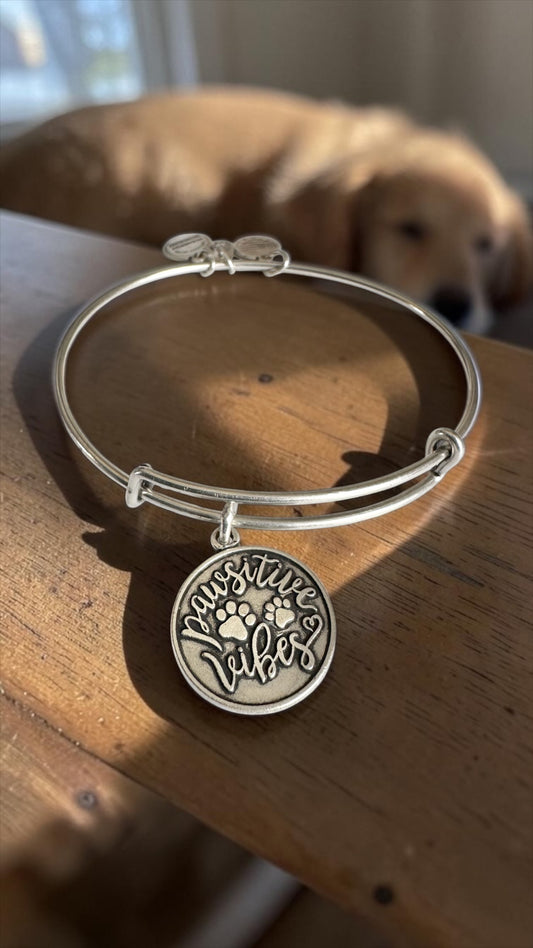 Alex and Ani - “Pawsitive Vibes” Charm Bangle Bracelet