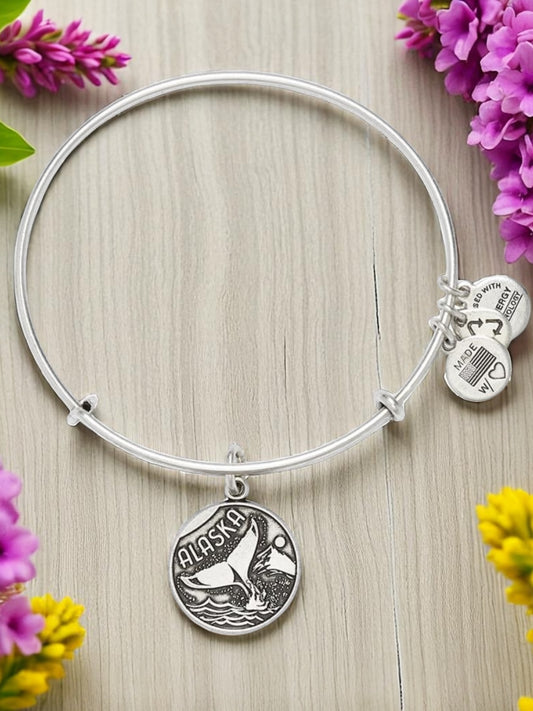 Alex and Ani - Alaska Charm Destination Bangle Bracelet