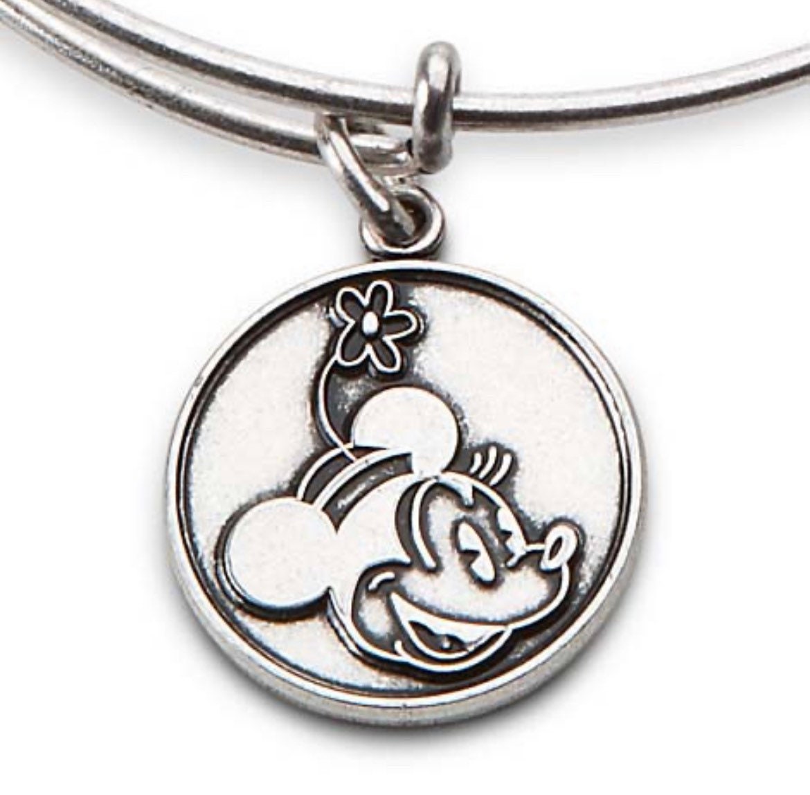 Alex and Ani - Park Exclusive - Minnie Charm Bangle Bracelet