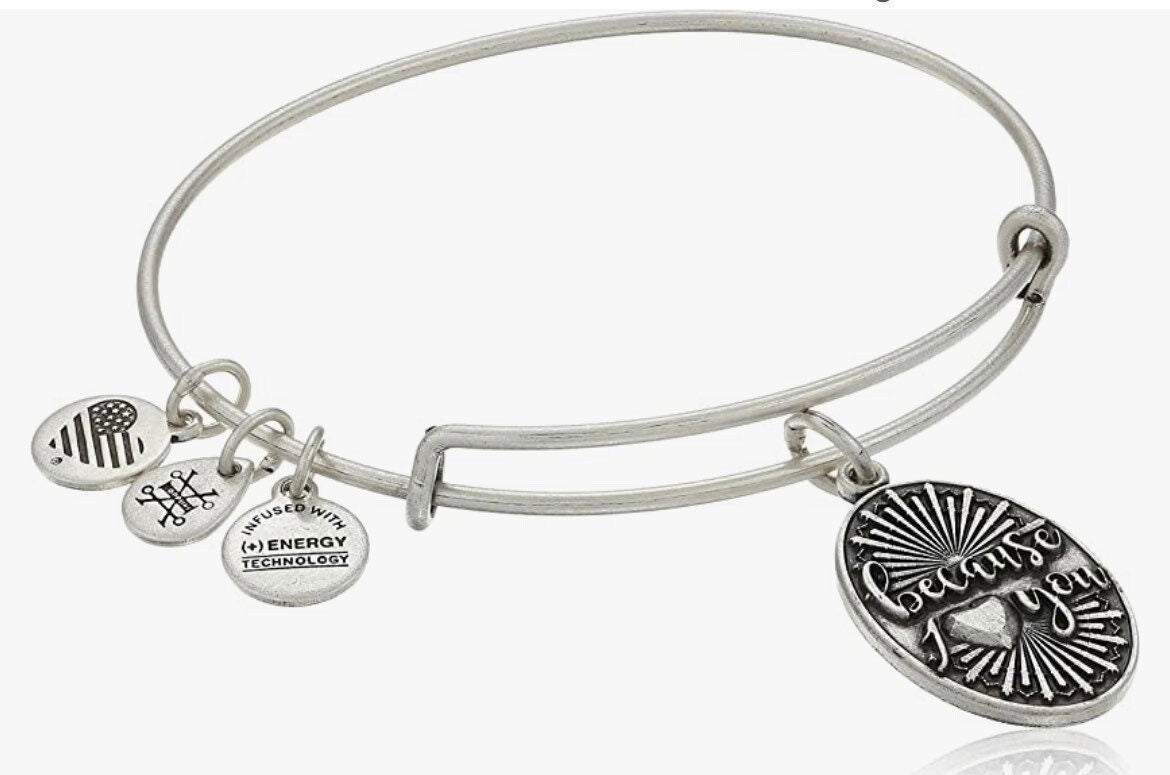 Alex and Ani - Because I Love You Charm Bangle Bracelet