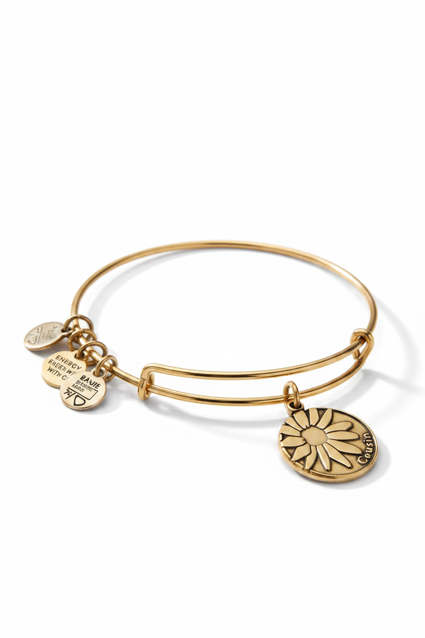 Alex and Ani - ‘Cousin’ Charm Adjustable Bangle Bracelet