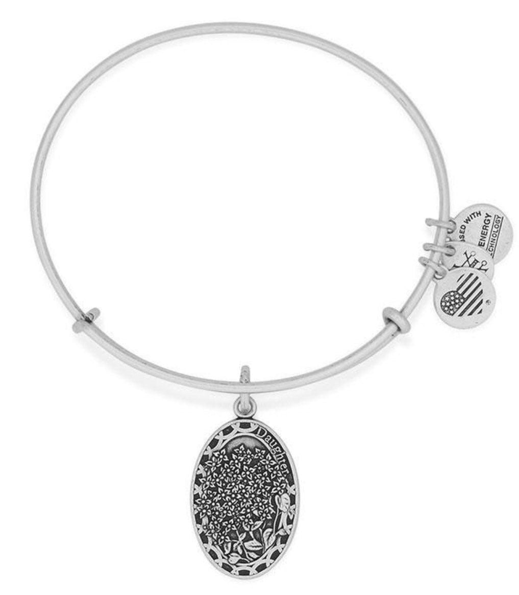 Alex and Ani -  Because I Love You Daughter II Charm Bangle Bracelet