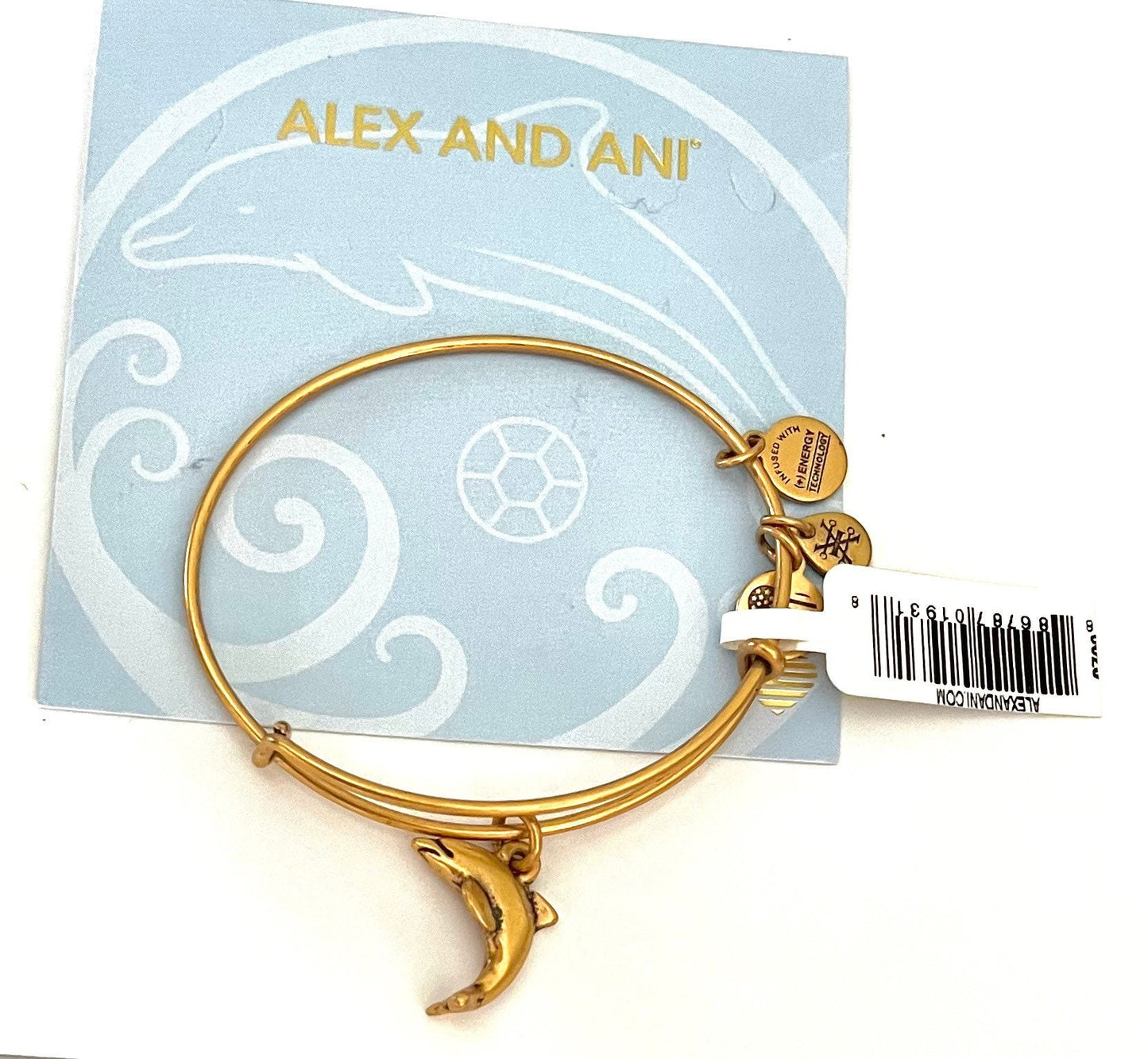 Alex and Ani - Dolphin Charm Bangle Bracelet