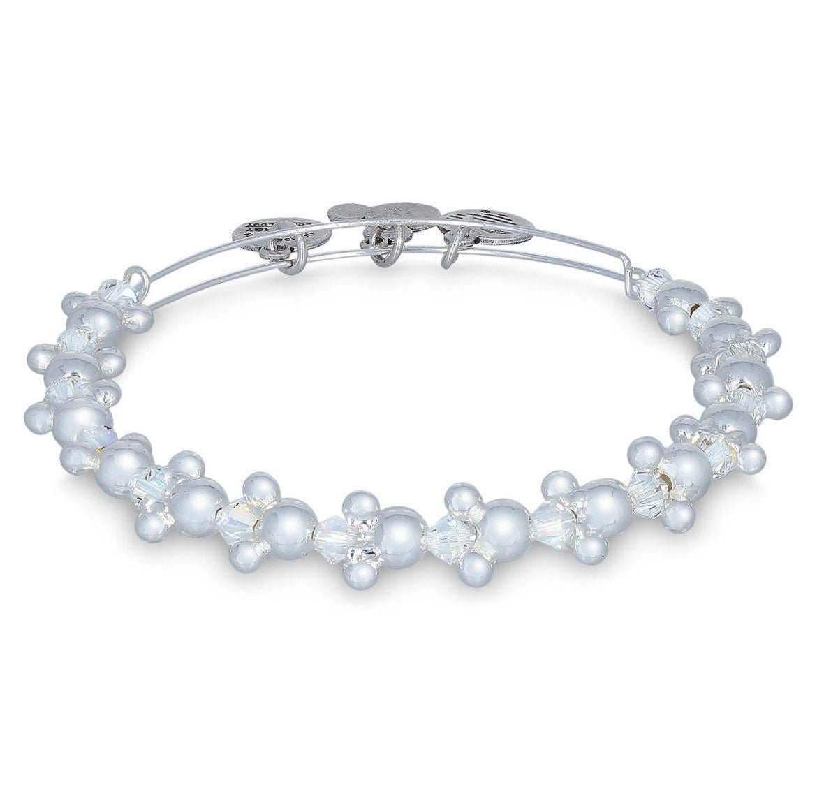 Alex and Ani - Park Exclusive Bangle, Mickey & Minnie Icon with Swarovski Crystals Bracelet