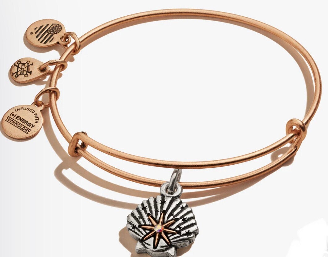 Alex and Ani - Star of Venus Charm Bangle Bracelet