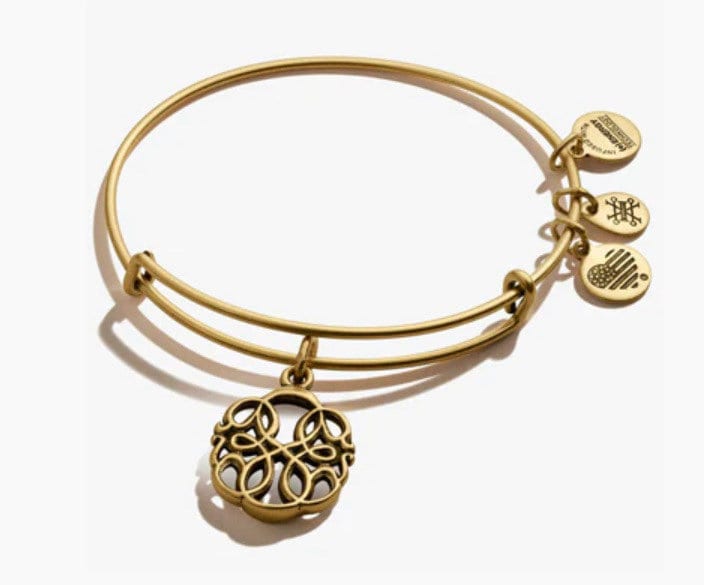 Alex and Ani - “Path of Life” Cutout Charm, Bangle Bracelet