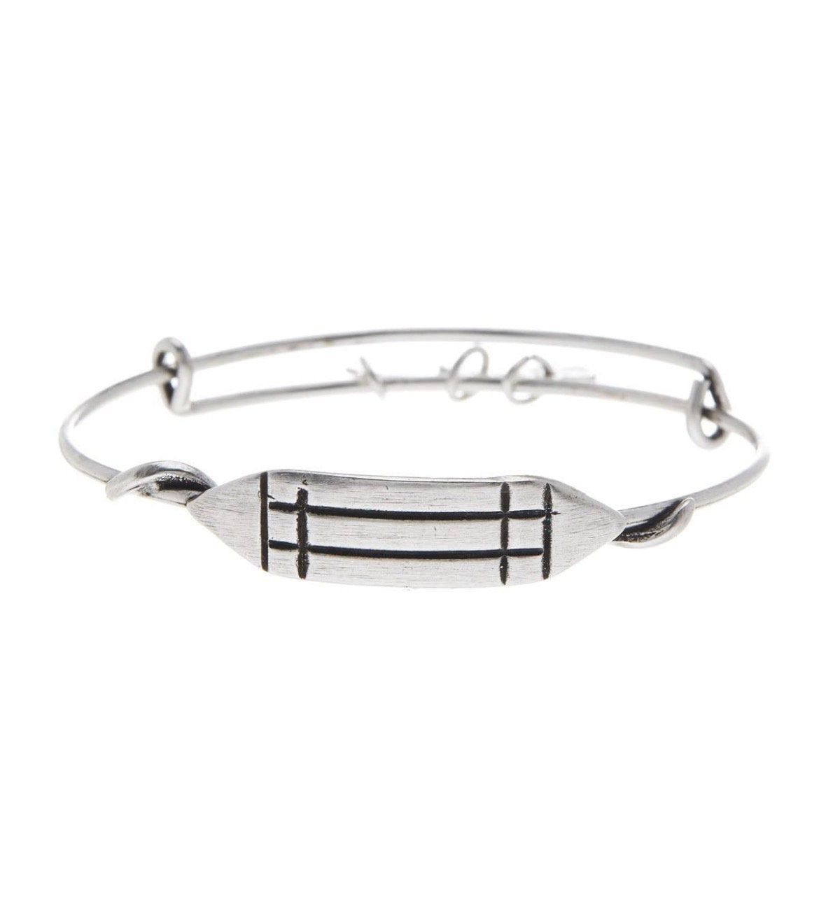 Alex & Ani - Alantean Wrap, Rafaelian Silver Bangle Bracelet