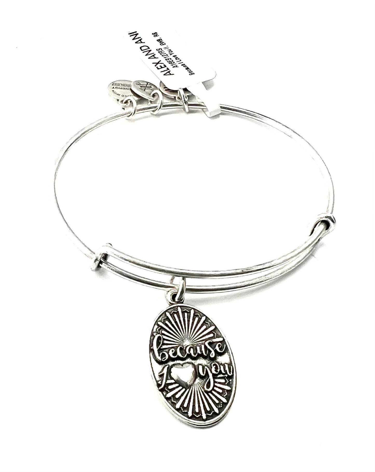 Alex and Ani - Because I Love You Charm Bangle Bracelet