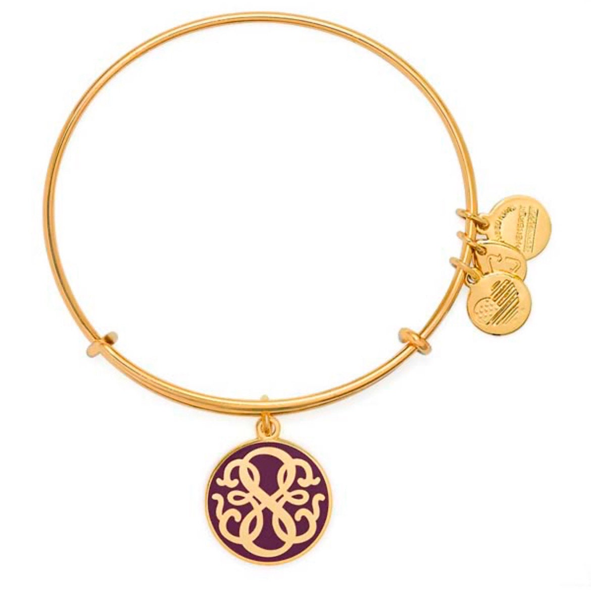 Alex and Ani - Garnet Beaded Bangle in Rafaelian Gold, + Cabernet “Path of Life” Rafaelian Gold Charm Bangle - 2 for 1 Bundle, NWOT