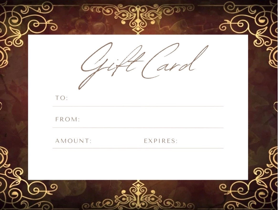 Gift Certificate, Gift Card, Layaway • 10.00 Dollars • Baubles N Silver, Gift for her, Birthday or Special Holiday, Shopping Gift for Her