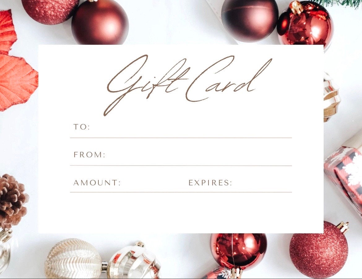 Gift Certificate, Gift Card, Layaway • 25.00 Dollars • Baubles N Silver, Gift for her, Birthday or Special Holiday, Shopping Gift for Her