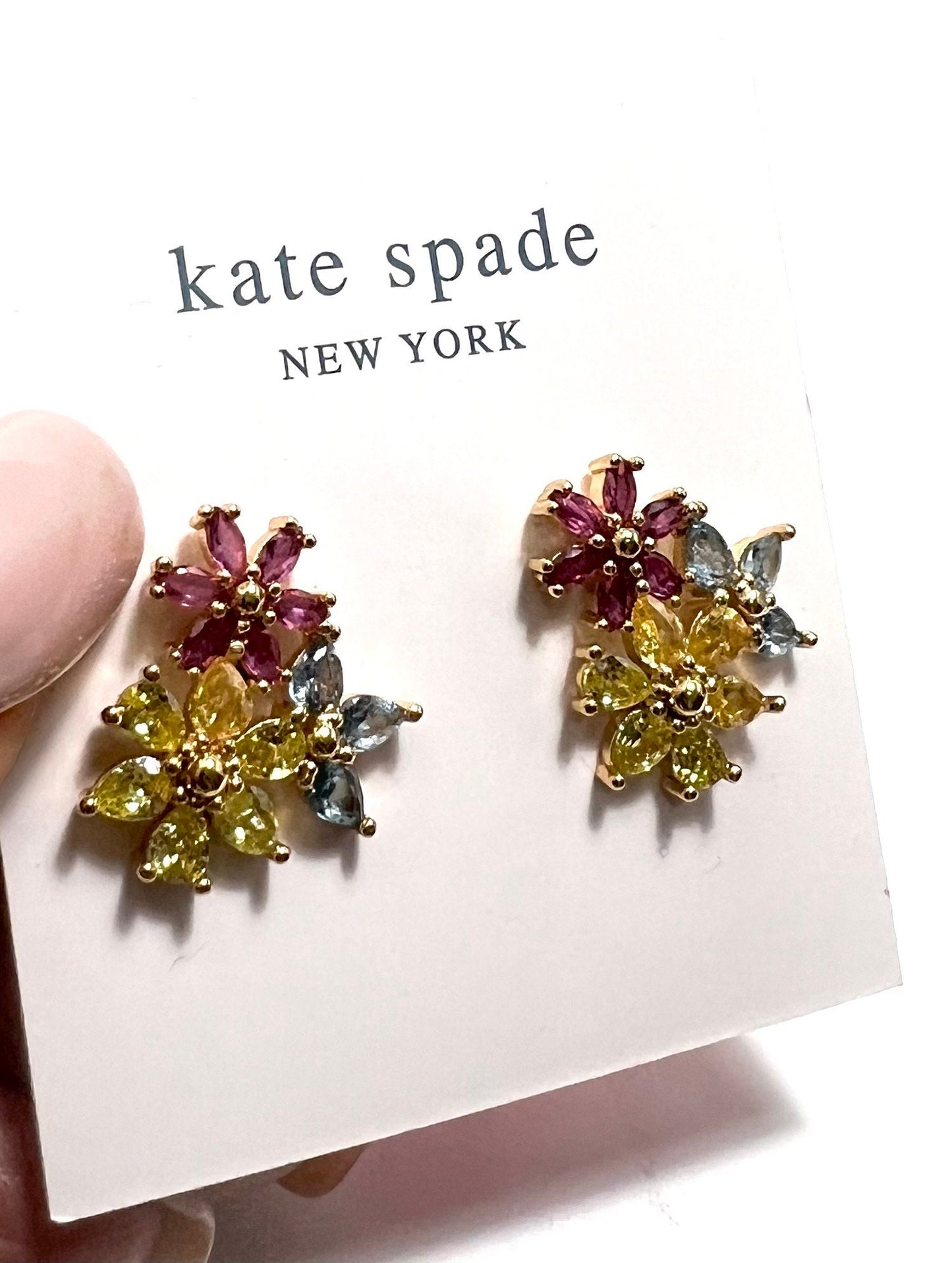 Kate Spade New York First Bloom Cluster Flower Studs