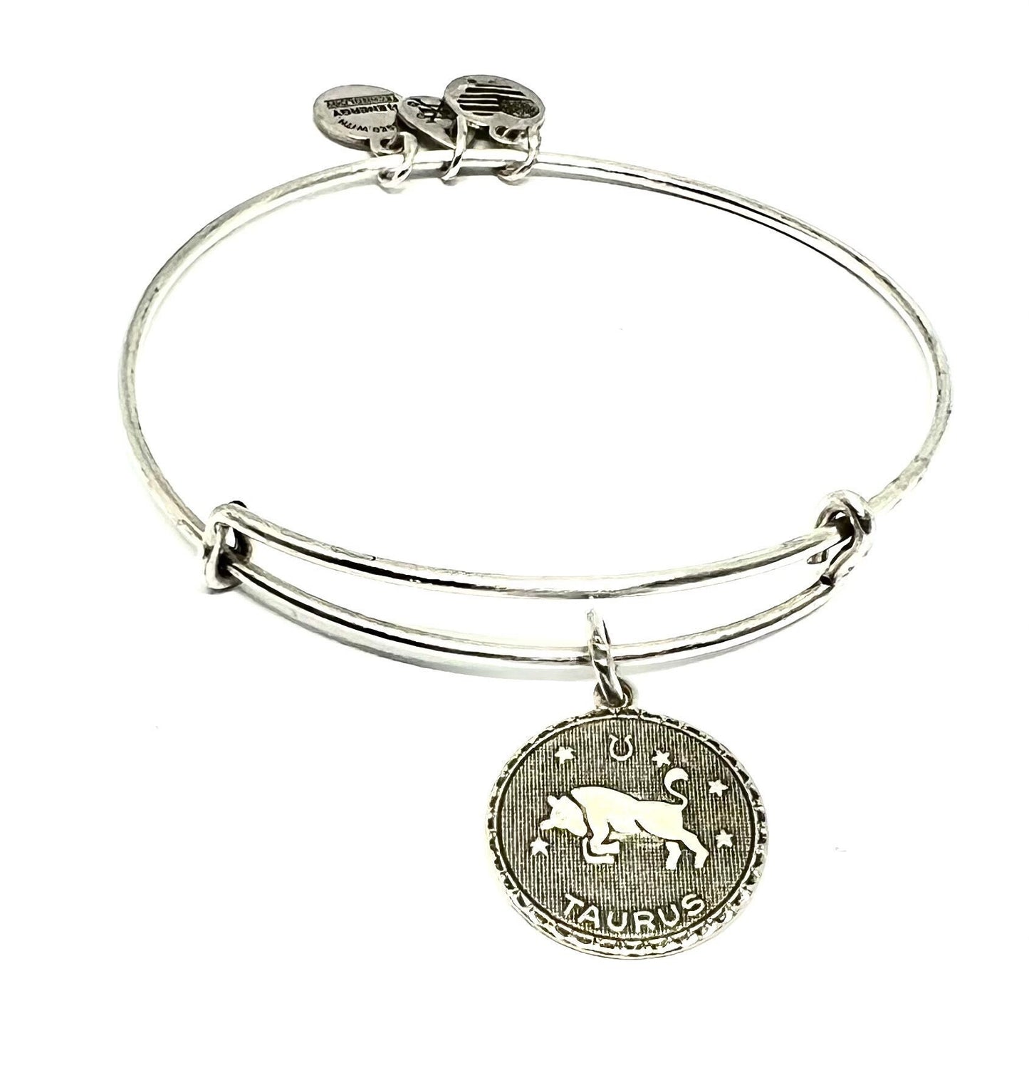 Alex and Ani - Taurus Charm Bangle, 4/20 - 5/20, Retired & Rare