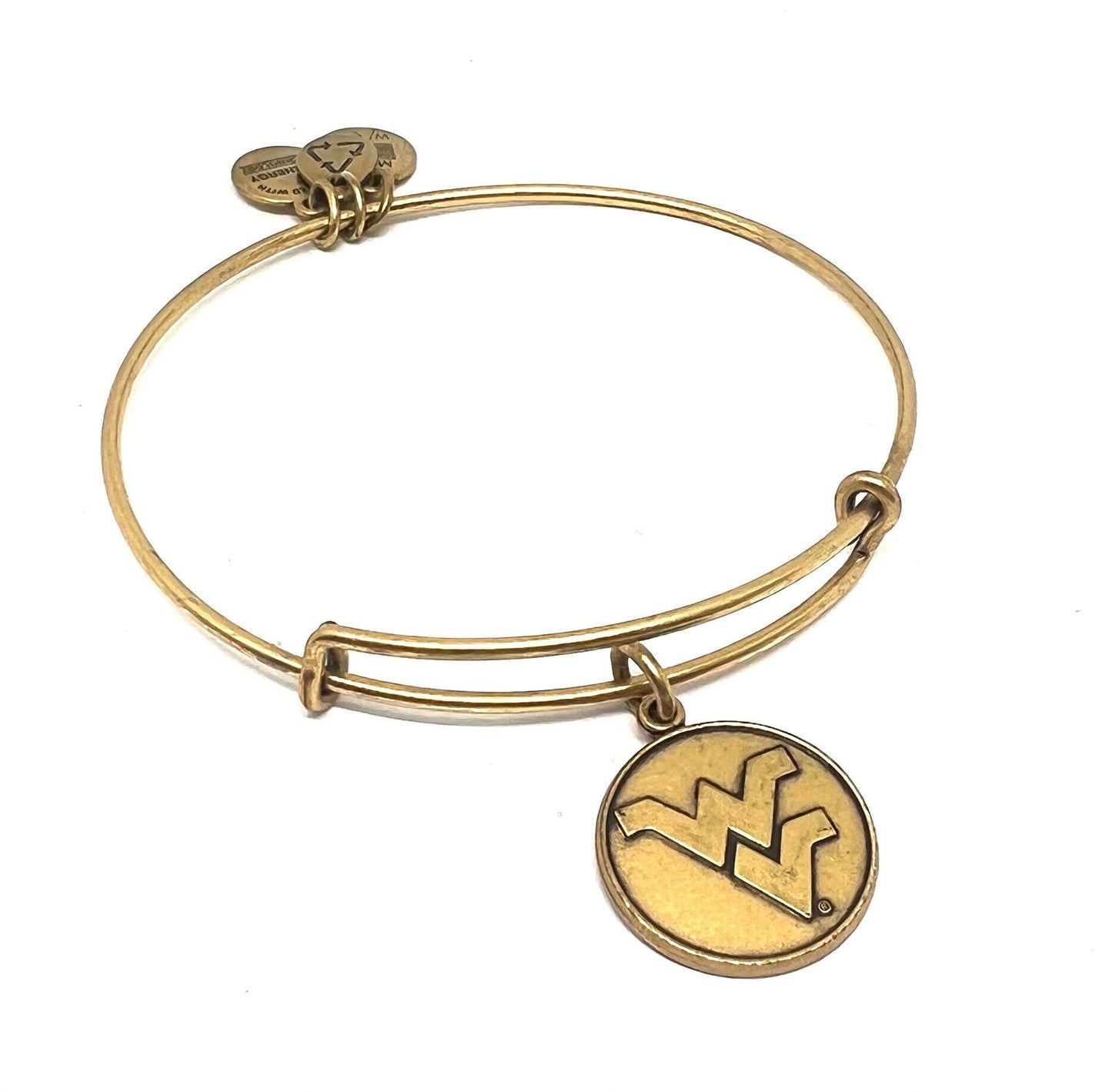 Alex and Ani - West Virginia University Alumni Logo Charm Bangle