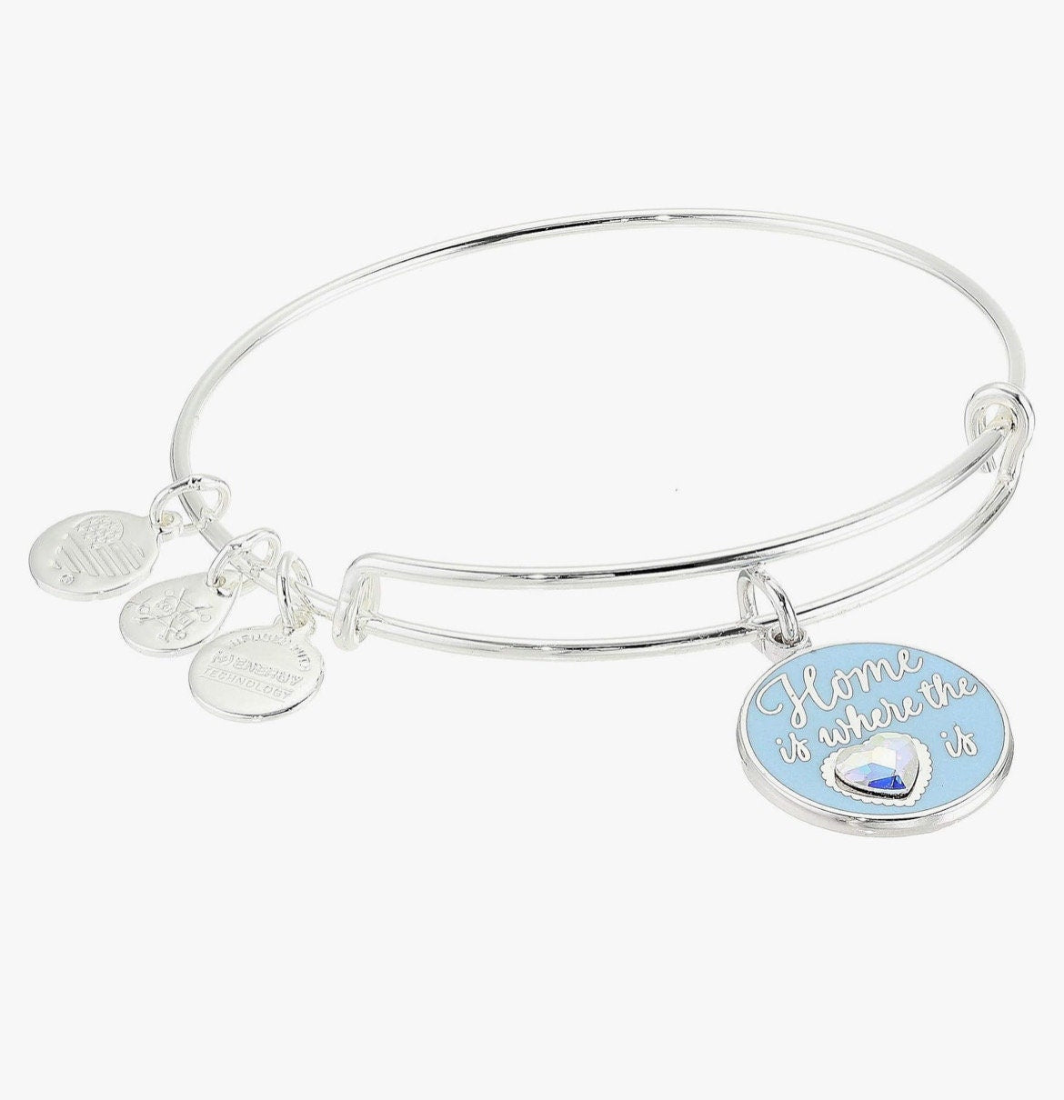 Alex and Ani - Home Is Where The Heart Is Charm Bangle Bracelet