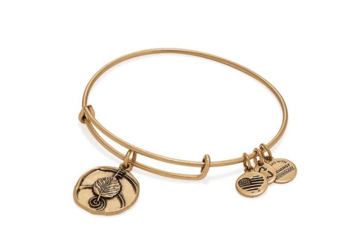 Alex and Ani - Alder Tree Charm Bangle