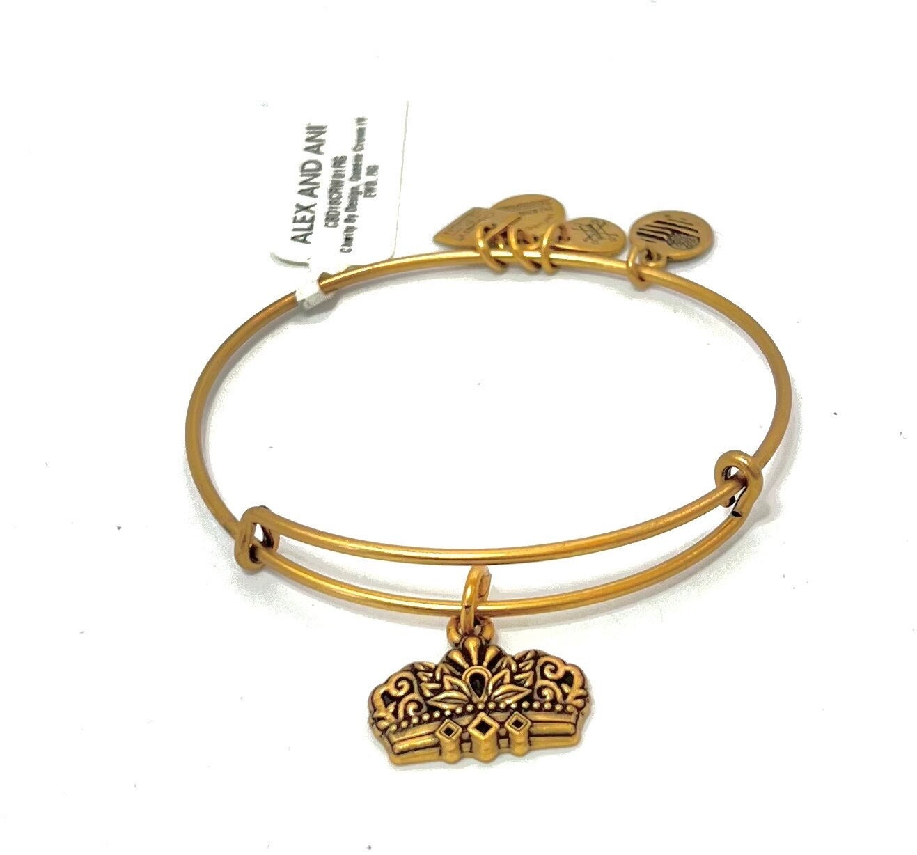 Alex and Ani - Queen’s Crown IV Charm Bangle Bracelet