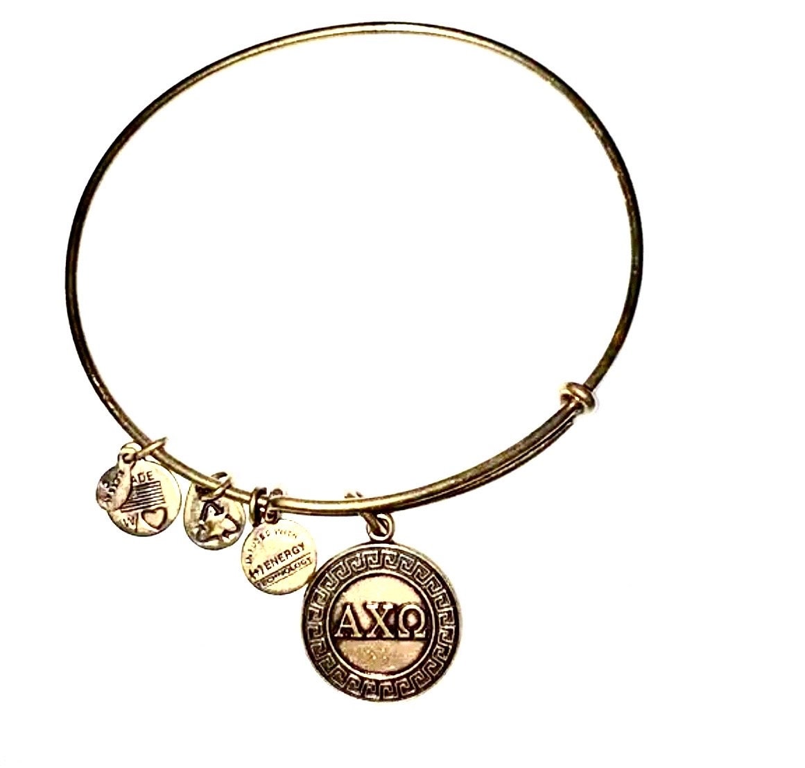 Alex and Ani - Alpha Chi Omega Sorority Charm Bangle