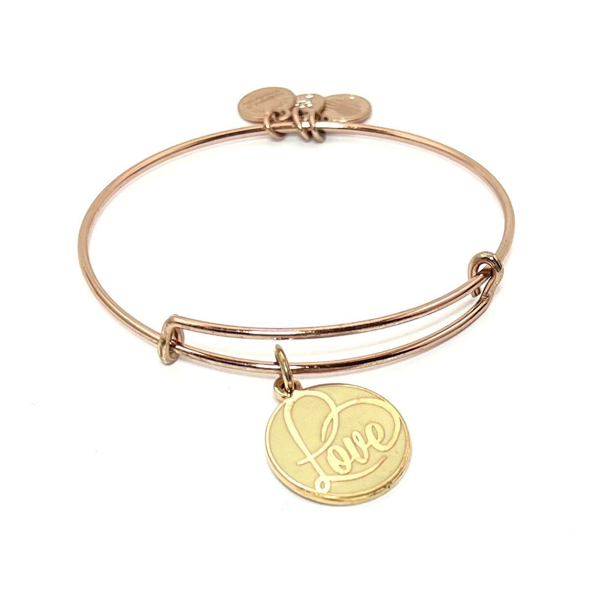 Alex and Ani - LOVE Color Infusion Charm Bangle